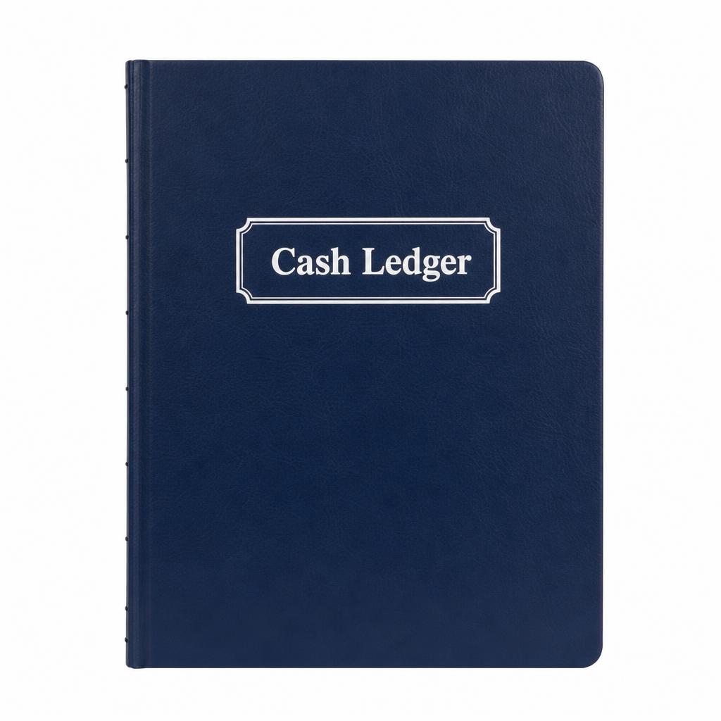 Accounting 24/7 Inc Simple Cash Ledger Book